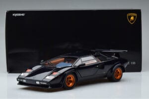 Lamborghini Countach LP500S Walter Wolf Dark Blue Kyosho 1:18 08320D Diecast - image 11 of 11