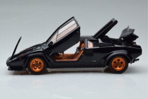 Lamborghini Countach LP500S Walter Wolf Dark Blue Kyosho 1:18 08320D Diecast - image 4 of 11