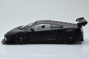 Lamborghini Gallardo LP600+ GT3 Matt Black Minichamps 1:18 151111100 Diecast - image 3 of 6