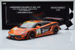 Lamborghini Gallardo LP600+ GT3 Rhinos Leipert Motorsport #12 A. Petrishin / D. Leiper ADAC GT Masters 2011 Minichamps 1:18 1 - image 6 of 6