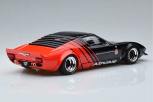 Lamborghini Miura LB Works Liberty Walk Advan GT Spirit 1:18 KJ033 Resin - image 2 of 6