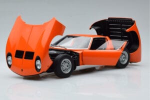 Lamborghini Miura SV Orange AUTOart 1:18 74542 Diecast - image 2 of 8