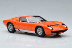 Lamborghini Miura SV Orange AUTOart 1:18 74542 Diecast - image 6 of 8