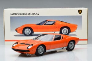 Lamborghini Miura SV Orange AUTOart 1:18 74542 Diecast - image 8 of 8