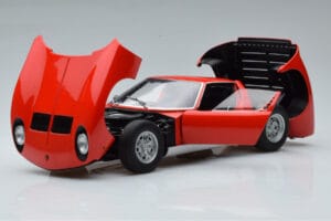 Lamborghini Miura SV Red AUTOart 1:18 74543 Diecast - image 2 of 8