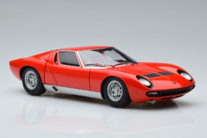 Lamborghini Miura SV Red AUTOart 1:18 74543 Diecast - image 6 of 8