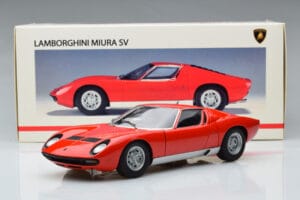 Lamborghini Miura SV Red AUTOart 1:18 74543 Diecast - image 8 of 8