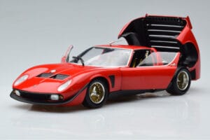 Lamborghini Miura SVR Red Kyosho 1:18 08319RBK Diecast - image 2 of 9