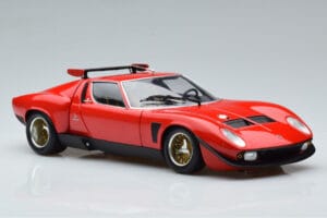 Lamborghini Miura SVR Red Kyosho 1:18 08319RBK Diecast - image 6 of 9