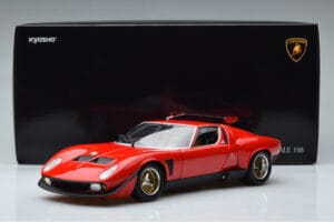 Lamborghini Miura SVR Red Kyosho 1:18 08319RBK Diecast - image 9 of 9