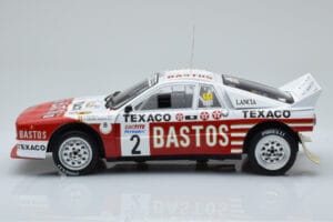 Lancia 037 Bastos #2 P. Snijers / D. Colebunders Rally Ypres 1985 IXO 1:18 18RMC136 Diecast - image 3 of 6