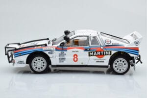 Lancia 037 Martini #8 A. Bettega / M. Perissinot Safari Rally 1985 Kyosho 1:18 08306J Diecast - image 5 of 8