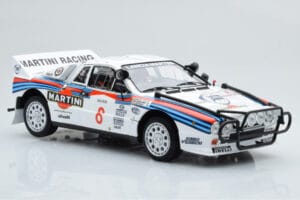 Lancia 037 Martini #8 A. Bettega / M. Perissinot Safari Rally 1985 Kyosho 1:18 08306J Diecast - image 6 of 8