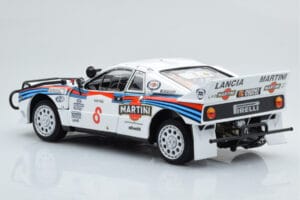 Lancia 037 Martini #8 A. Bettega / M. Perissinot Safari Rally 1985 Kyosho 1:18 08306J Diecast - image 7 of 8