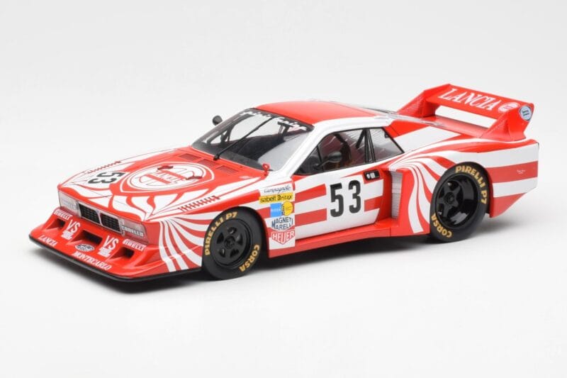 Lancia Beta Montecarlo Gr.5 #53 R. Patrese / E. Cheever 6 Hours of Silverstone 1980 MCG 1:18 MCG18814R Diecast