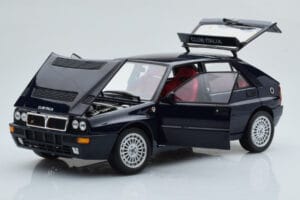 Lancia Delta HF Integrale Club Italia Blue Kyosho 1:18 08343SC Diecast - image 2 of 8