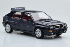 Lancia Delta HF Integrale Club Italia Blue Kyosho 1:18 08343SC Diecast - image 6 of 8