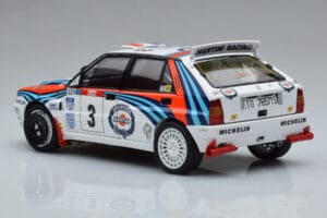 Lancia Delta HF Integrale Evoluzione #3 D. Auriol / B. Occelli Tour de Corse 1992 Kyosho 1:18 08348H Diecast - image 6 of 9