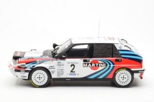 Lancia Delta Integrale 16V #2 M. Biasion / T. Siviero Rally Safari 1990 IXO 1:18 18RMC139A Diecast - image 3 of 6