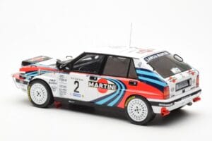 Lancia Delta Integrale 16V #2 M. Biasion / T. Siviero Rally Safari 1990 IXO 1:18 18RMC139A Diecast - image 5 of 6