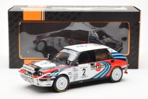 Lancia Delta Integrale 16V #2 M. Biasion / T. Siviero Rally Safari 1990 IXO 1:18 18RMC139A Diecast - image 6 of 6