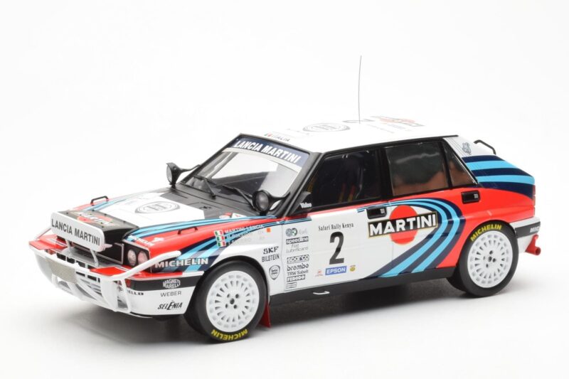 Lancia Delta Integrale 16V #2 M. Biasion / T. Siviero Rally Safari 1990 IXO 1:18 18RMC139A Diecast