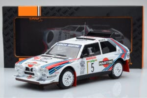 Lancia Delta S4 #5 M. Biasion / T. Siviero Rally San Remo 1986 IXO 1:18 18RMC130B Diecast - image 6 of 6