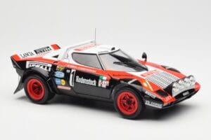 Lancia Stratos HF #1 Hunsruck Rally 1978 Kyosho 1:18 08130D Diecast - image 6 of 8