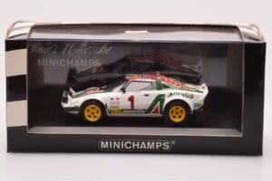 Lancia Stratos #1 S. Munari / S. Maiga Rally Monte Carlo 1977 Minichamps 1:43 430771201 Diecast - image 4 of 4