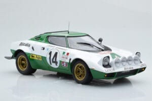 Lancia Stratos Alitalia #14 S. Munari / M. Mannucci Winners Rally Monte Carlo 1975 Minichamps 1:18 155751714 Diecast - image 4 of 6