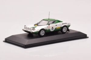 Lancia Stratos Alitalia #4 B. Waldegaard / H. Thorzelius Winner Rally Sweden 1975 Minichamps 1:43 430751204 Diecast - image 2 of 4