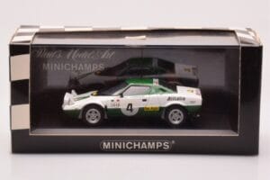 Lancia Stratos Alitalia #4 B. Waldegaard / H. Thorzelius Winner Rally Sweden 1975 Minichamps 1:43 430751204 Diecast - image 4 of 4