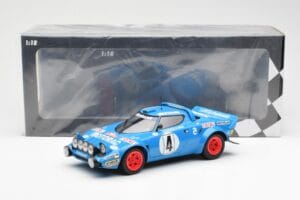 Lancia Stratos #4 B. Darniche / A. Mahe Winners Rally Monte Carlo 1979 Minichamps 1:18 155791704 Diecast - image 6 of 6