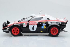 Lancia Stratos Pirelli #4 M. Alen / I. Kivimaki Winners Rally Sanremo 1978 Minichamps 1:18 155781704 Diecast - image 3 of 6