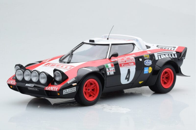Lancia Stratos Pirelli #4 M. Alen / I. Kivimaki Winners Rally Sanremo 1978 Minichamps 1:18 155781704 Diecast