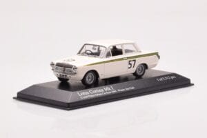 Lotus Cortina Mk1 #57 J. Clark Crystal Palace Winner 1964 Minichamps 1:43 400648257 Diecast - image 2 of 4