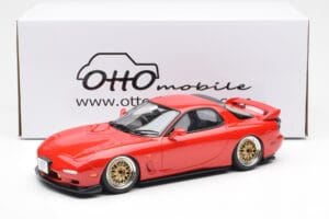 Mazda RX-7 FD Khyzyl Saleem Red Otto 1:18 OT1062 Resin - image 6 of 6
