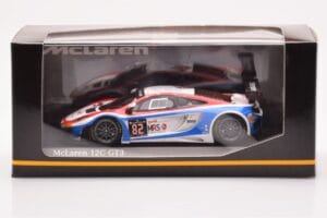 McLaren 12C GT3 #82 Russian Team A. Vasiliev / D. Vasiliauskas / M. Asmer / B. Spengler Spa 24 Hours 2014 Minichamps 1:43 437 - image 4 of 4