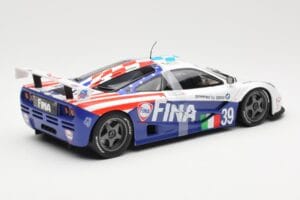 McLaren F1 GTR #39 N. Piquet / J. Cecotto / D. Sullivan Team Bigazzi 24 Hours of Le Mans 1996 UT Models 1:18 80439421485 Diec - image 3 of 6
