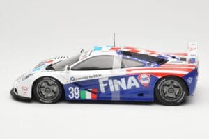 McLaren F1 GTR #39 N. Piquet / J. Cecotto / D. Sullivan Team Bigazzi 24 Hours of Le Mans 1996 UT Models 1:18 80439421485 Diec - image 5 of 6