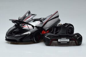 McLaren P1 Matte Black AUTOart 1:18 76027 Diecast - image 2 of 9
