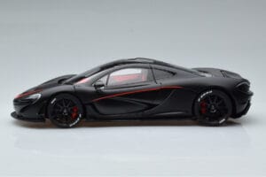 McLaren P1 Matte Black AUTOart 1:18 76027 Diecast - image 4 of 9