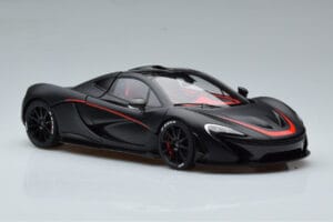 McLaren P1 Matte Black AUTOart 1:18 76027 Diecast - image 5 of 9
