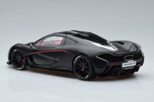 McLaren P1 Matte Black AUTOart 1:18 76027 Diecast - image 6 of 9