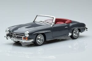 Mercedes 190 SL W121 Roadster Gray Norev 1:18 183402 Diecast