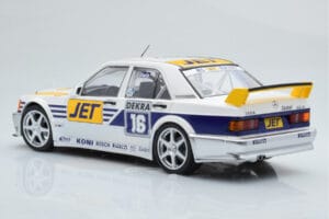Mercedes 190E 2.5-16 W201 EVO 1 Jet #16 F. Biela Team Ms-Jet Racing DTM 1990 Minichamps 1:18 155903616 Diecast - image 5 of 6