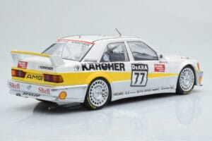 Mercedes 190E 2.5-16 W201 EVO 1 Karcher #77 F. Kreutzpointer Team AMG-Mercedes DTM 1990 Minichamps 1:18 155903677 Diecast - image 2 of 6