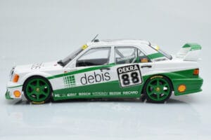 Mercedes 190E 2.5-16 W201 EVO 2 Debis #88 B. Schneider Team Zackspeed DTM 1991 Minichamps 1:18 155913688 Diecast - image 3 of 6
