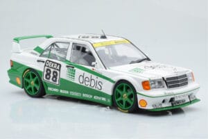 Mercedes 190E 2.5-16 W201 EVO 2 Debis #88 B. Schneider Team Zackspeed DTM 1991 Minichamps 1:18 155913688 Diecast - image 4 of 6
