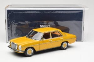 Mercedes 200/8 W115 Sahara Yellow Norev 1:18 183771 Diecast - image 8 of 8